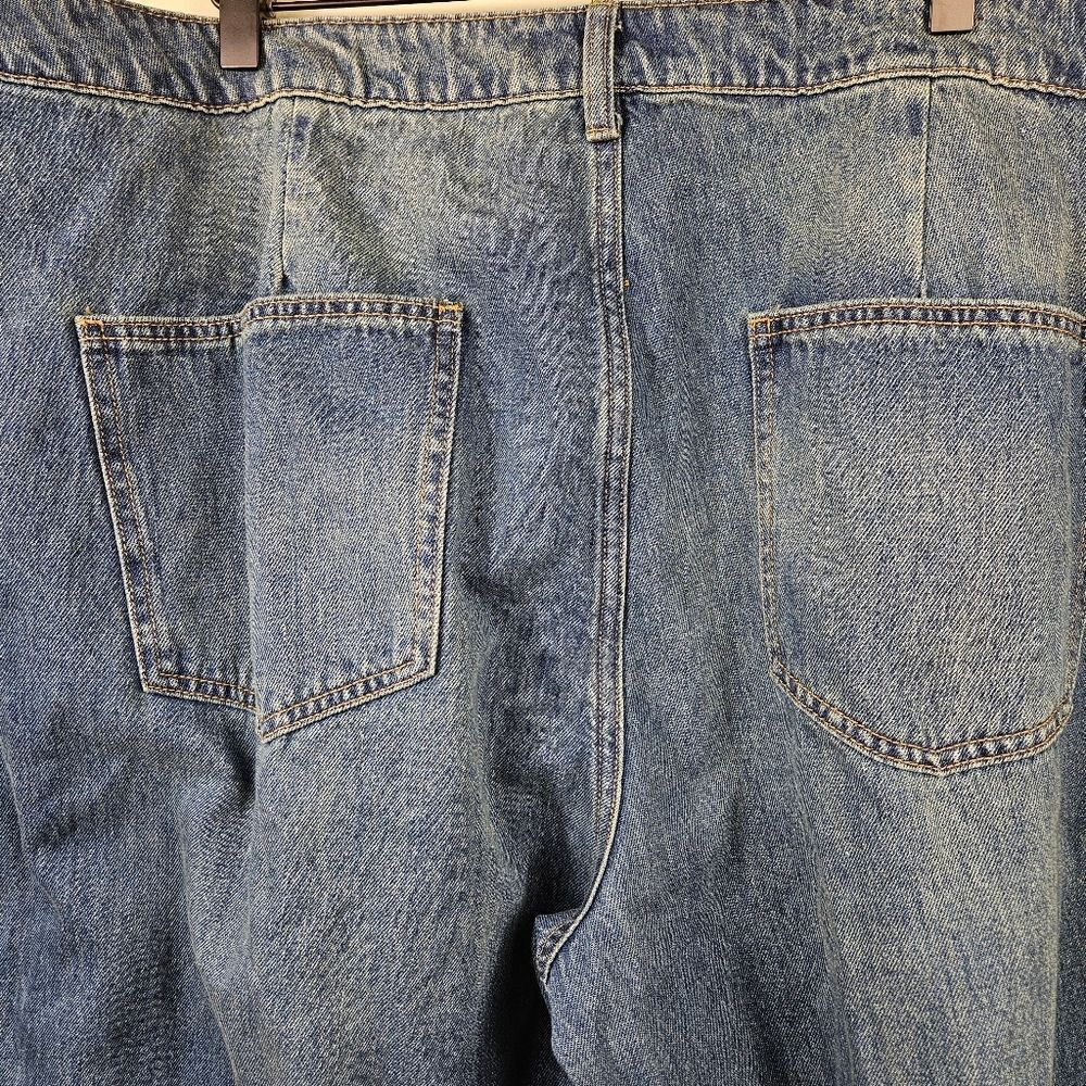 NWT Fashion Nova “Star of the Night” Baggy Jeans – Medium Wash 22 - Picture 11 of 15